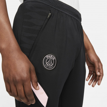 Pantalon survêtement PSG noir rose 2021/22