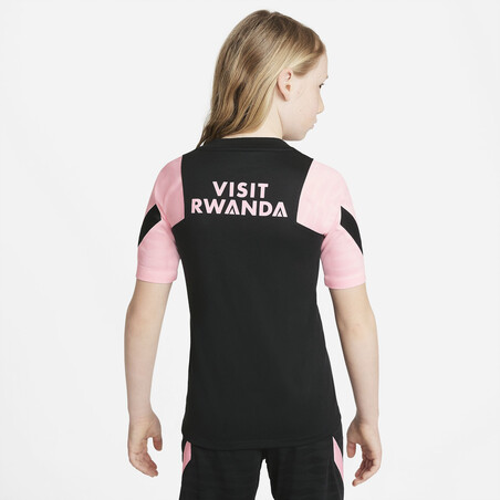 Maillot entraînement junior PSG noir rose 2021/22