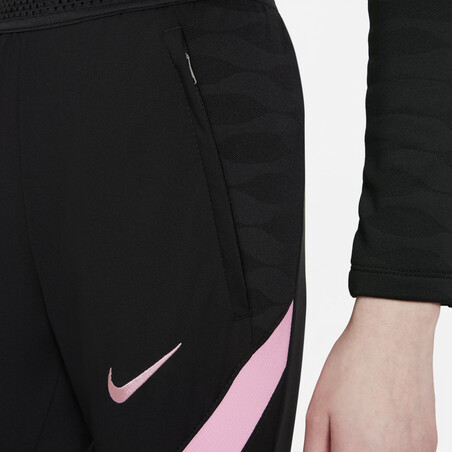 Pantalon survêtement junior PSG Strike noir rose 2021/22