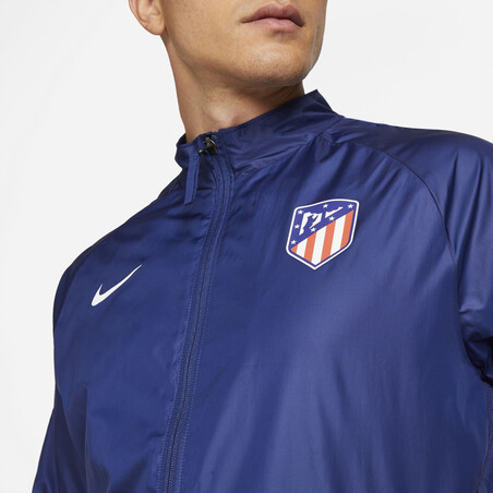 Veste imperméable Atlético Madrid bleu 2021/22
