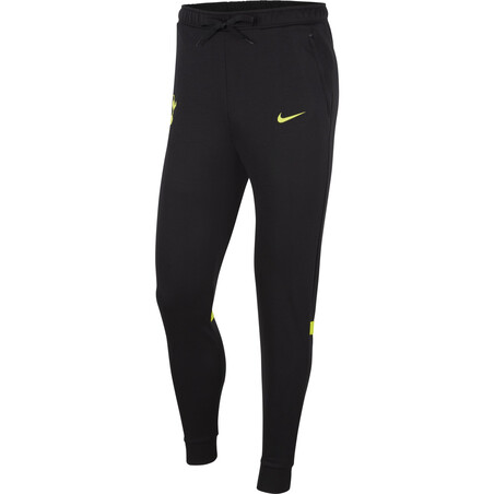 Pantalon survêtement Tottenham Fleece noir jaune 2021/22