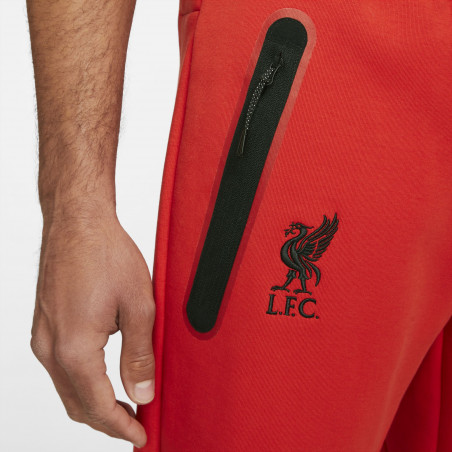 Pantalon survêtement Liverpool Fleece rouge 2021/22