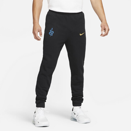 Pantalon survêtement Inter Milan Fleece noir bleu 2021/22