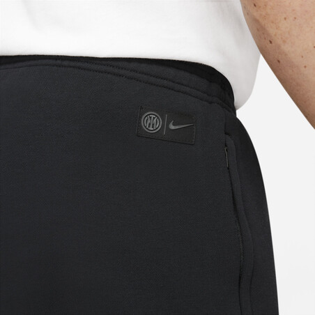 Pantalon survêtement Inter Milan Fleece noir bleu 2021/22