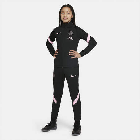 Ensemble survêtement junior PSG noir rose 2021/22