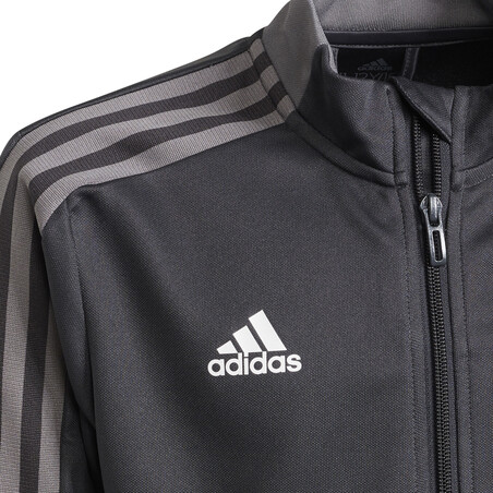 Ensemble survêtement junior Juventus gris noir 2021/22