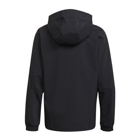 Veste entraînement junior Bayern Munich noir rouge 2021/22