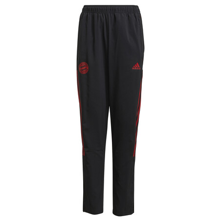 Pantalon entraînement junior Bayern Munich noir rouge 2021/22