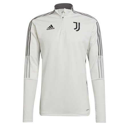 Sweat zippé Juventus blanc gris 2021/22