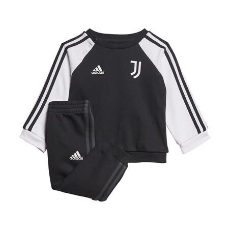 Ensemble survêtement bébé Juventus molleton noir blanc 2021/22