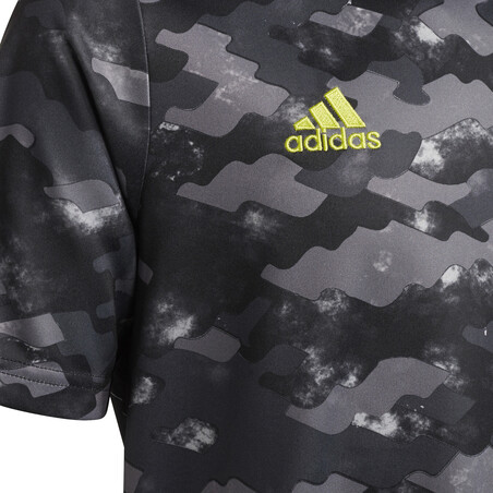 Maillot avant match junior Juventus noir jaune 2021/22