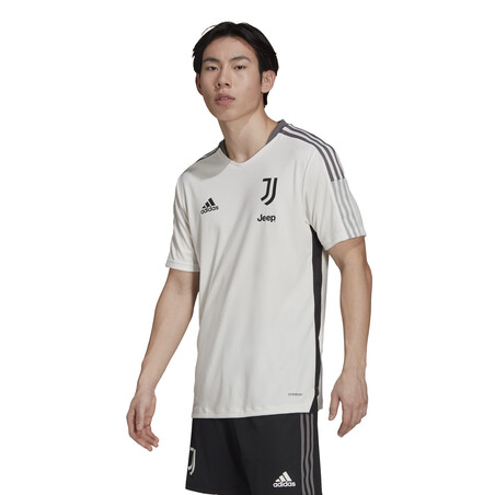 Maillot entraînement Juventus blanc noir 2021/22