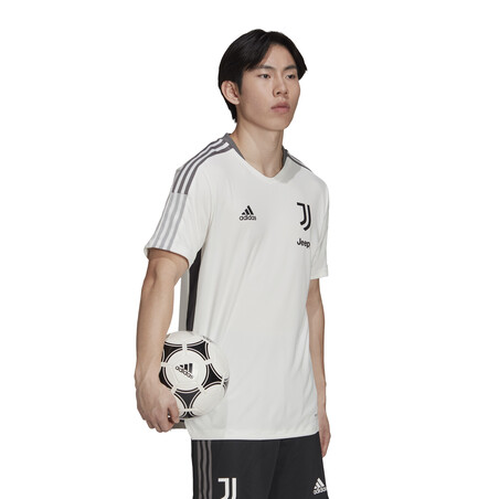 Maillot entraînement Juventus blanc noir 2021/22