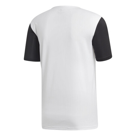 Maillot entraînement adidas Estro19 blanc noir