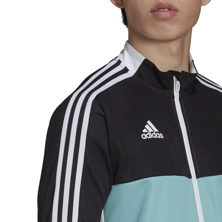 Veste survêtement adidas Tiro bleu noir