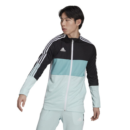 Veste survêtement adidas Tiro bleu noir