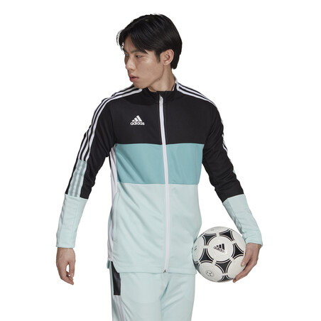 Veste survêtement adidas Tiro bleu noir