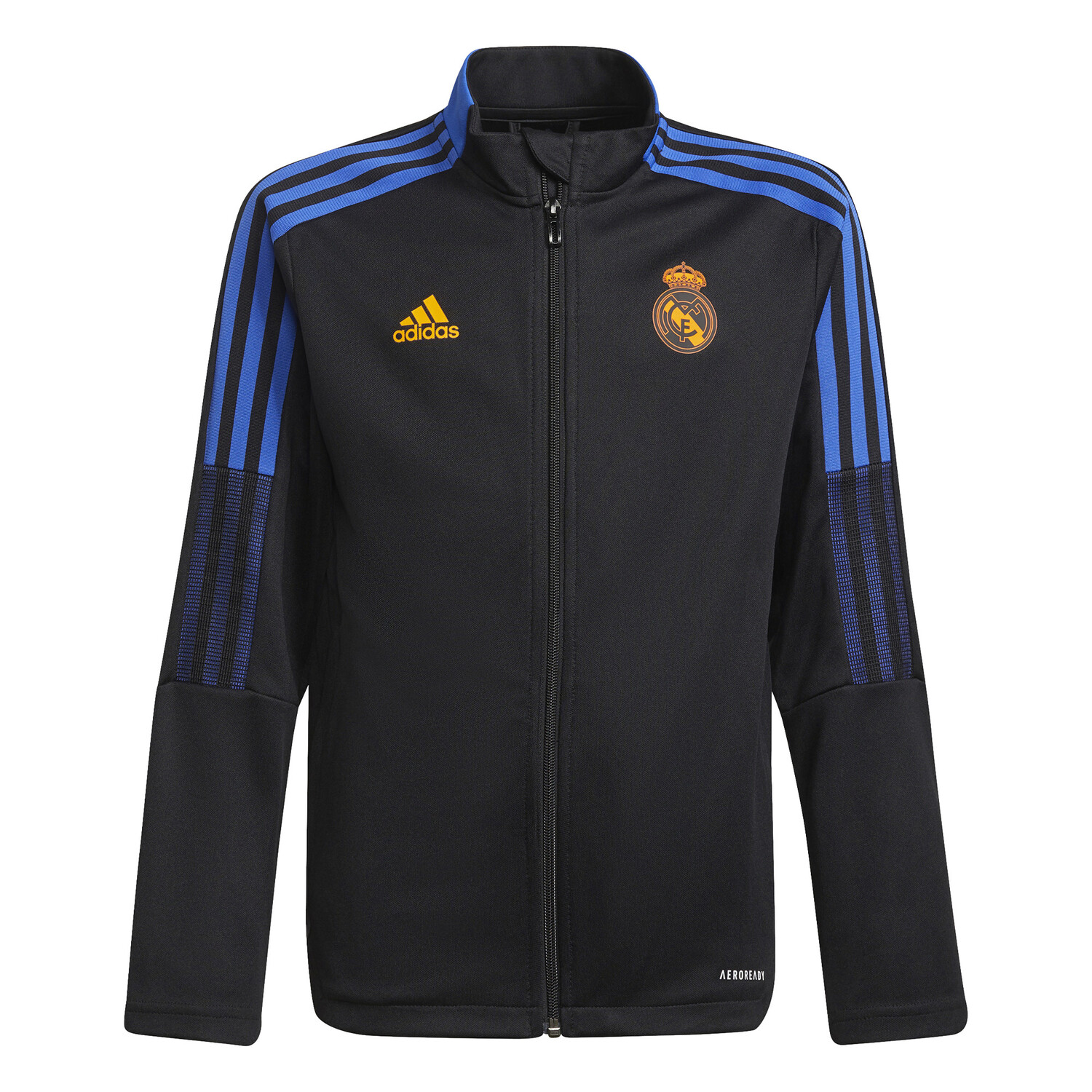 Ensemble survêtement junior Real Madrid noir orange 2021/22 sur Foot.fr