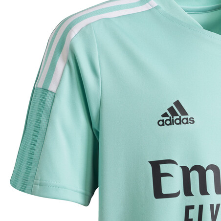 Maillot entraînement junior Arsenal vert 2021/22