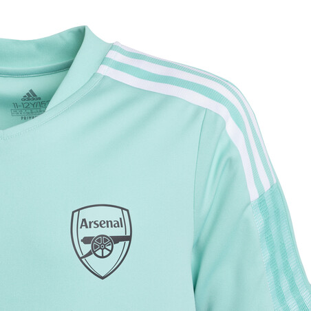 Maillot entraînement junior Arsenal vert 2021/22