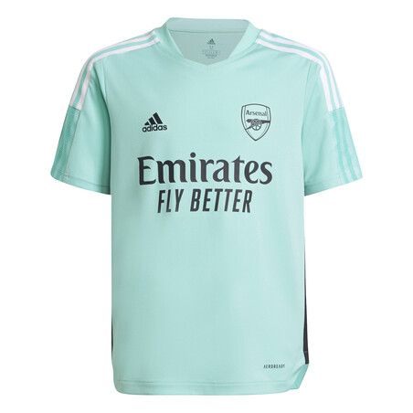 Maillot entraînement junior Arsenal vert 2021/22