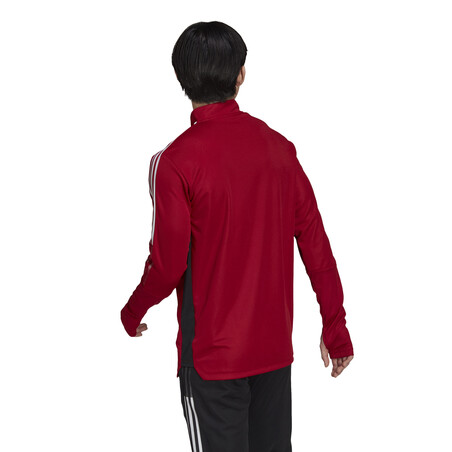 Sweat zippé Arsenal rouge 2021/22