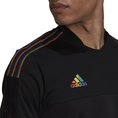 Maillot entraînement adidas Tiro Pride noir