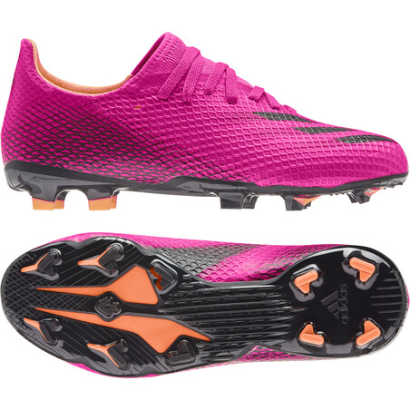 adidas X GHOSTED.3 junior FG rose orange
