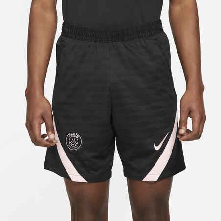 Short entraînement PSG noir rose 2021/22