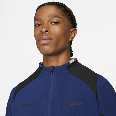 Veste survêtement Nike F.C. Joga Bonito bleu noir