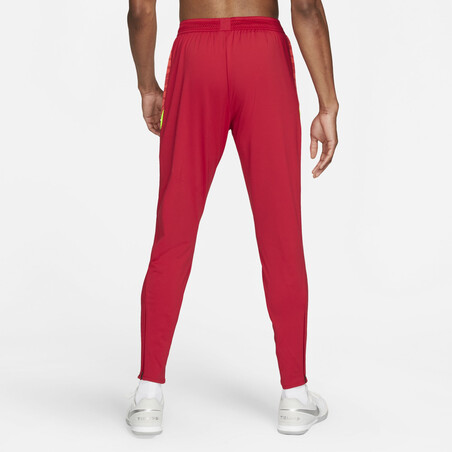 Pantalon survêtement Nike Strike rouge jaune 2021/22