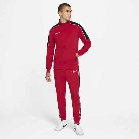 Veste survêtement Nike Academy rouge noir