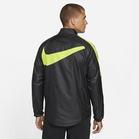 Veste imperméable Tottenham noir violet 2021/22