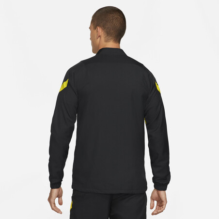Ensemble survêtement Chelsea Strike noir jaune 2021/22