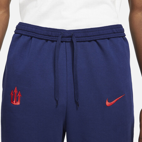 Pantalon survêtement Atlético Madrid Fleece bleu rouge 2021/22
