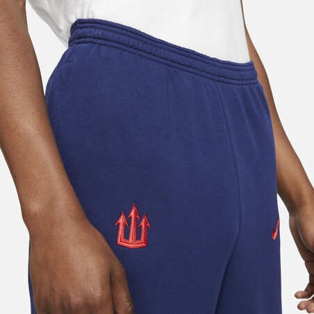 Pantalon survêtement Atlético Madrid Fleece bleu rouge 2021/22