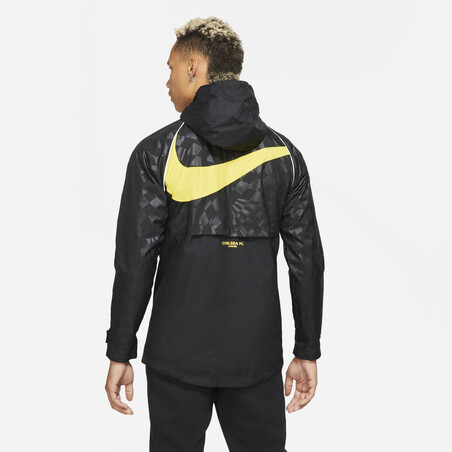Veste imperméable Chelsea noir jaune 2021/22