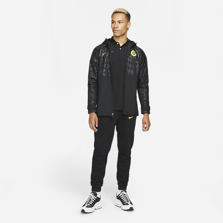 Veste imperméable Chelsea noir jaune 2021/22