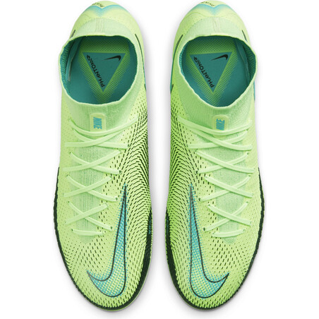 Nike Phantom GT Elite montante FG jaune bleu