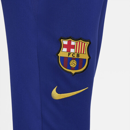 Pantalon survêtement junior FC Barcelone Academy bleu 2021/22