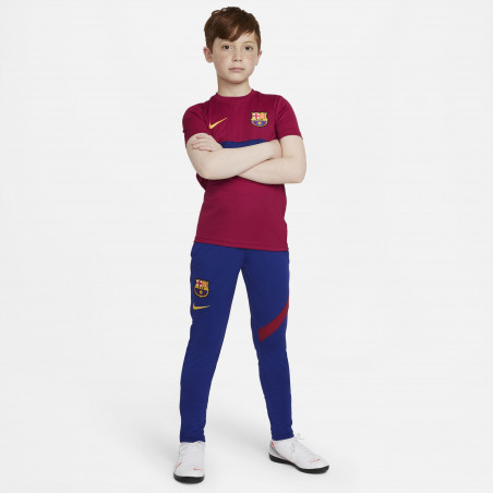 Pantalon survêtement junior FC Barcelone Academy bleu 2021/22