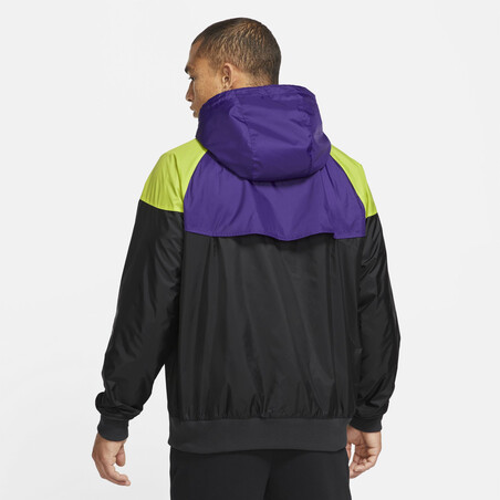 Coupe vent Tottenham noir violet 2021/22