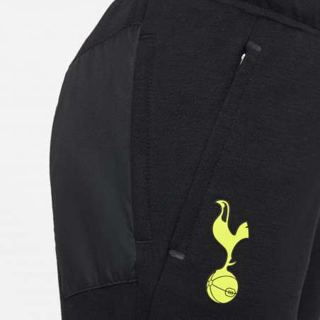 Pantalon survêtement junior Tottenham Fleece noir jaune 2021/22