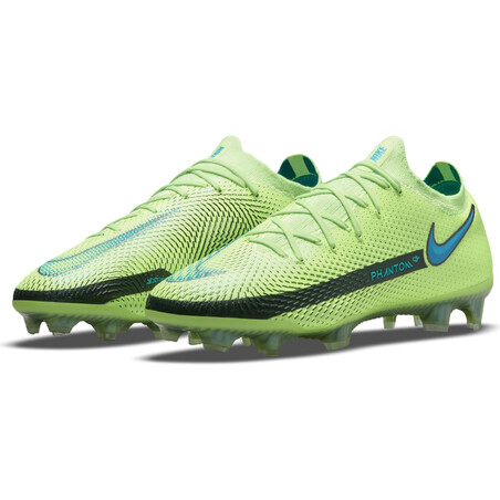 Nike Phantom GT Elite FG vert bleu