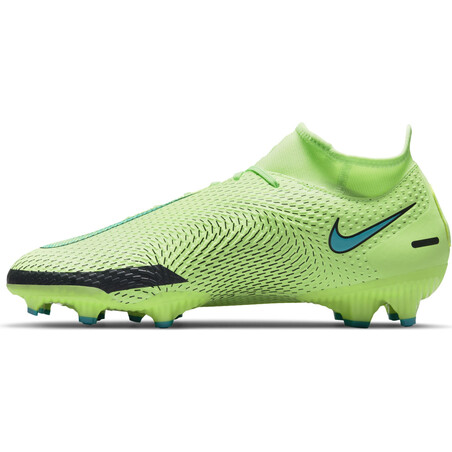 Nike Phantom GT Academy montante FG/MG vert bleu