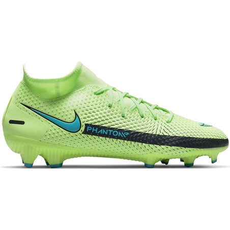 Nike Phantom GT Academy montante FG/MG vert bleu