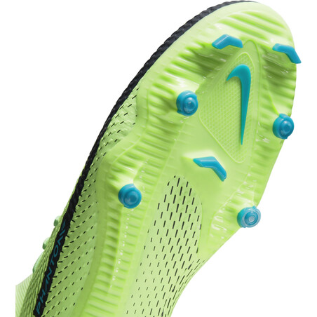 Nike Phantom GT Academy montante FG/MG vert bleu