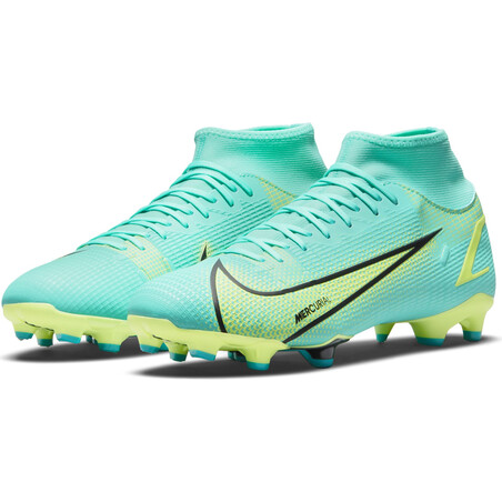Nike Mercurial Superfly 8 Academy FG/MG bleu