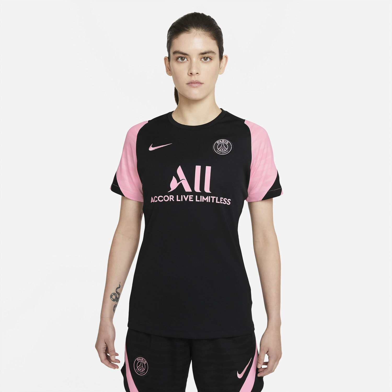 maillot psg noir rose pas cher