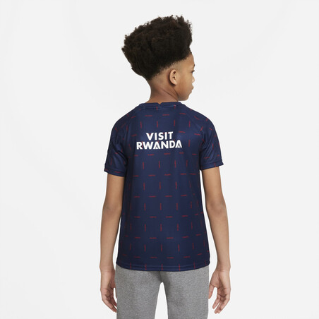 Maillot avant match junior PSG bleu 2021/22
